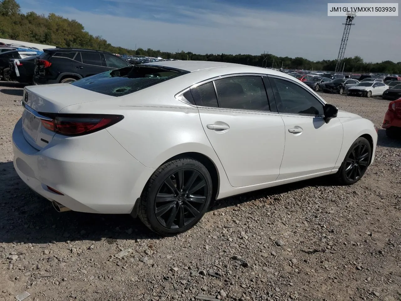 2019 Mazda 6 Touring VIN: JM1GL1VMXK1503930 Lot: 73572634