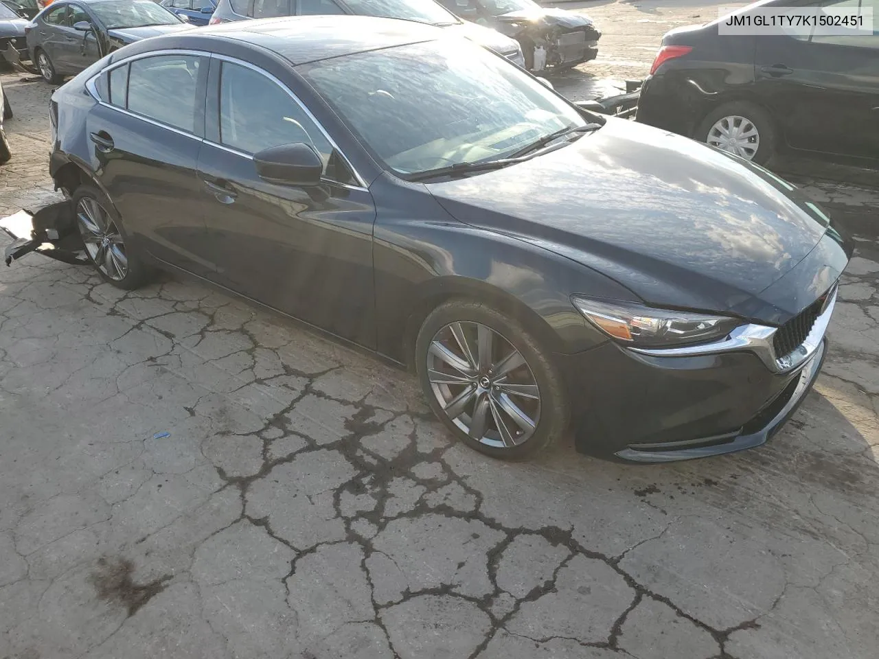 2019 Mazda 6 Grand Touring VIN: JM1GL1TY7K1502451 Lot: 73790414