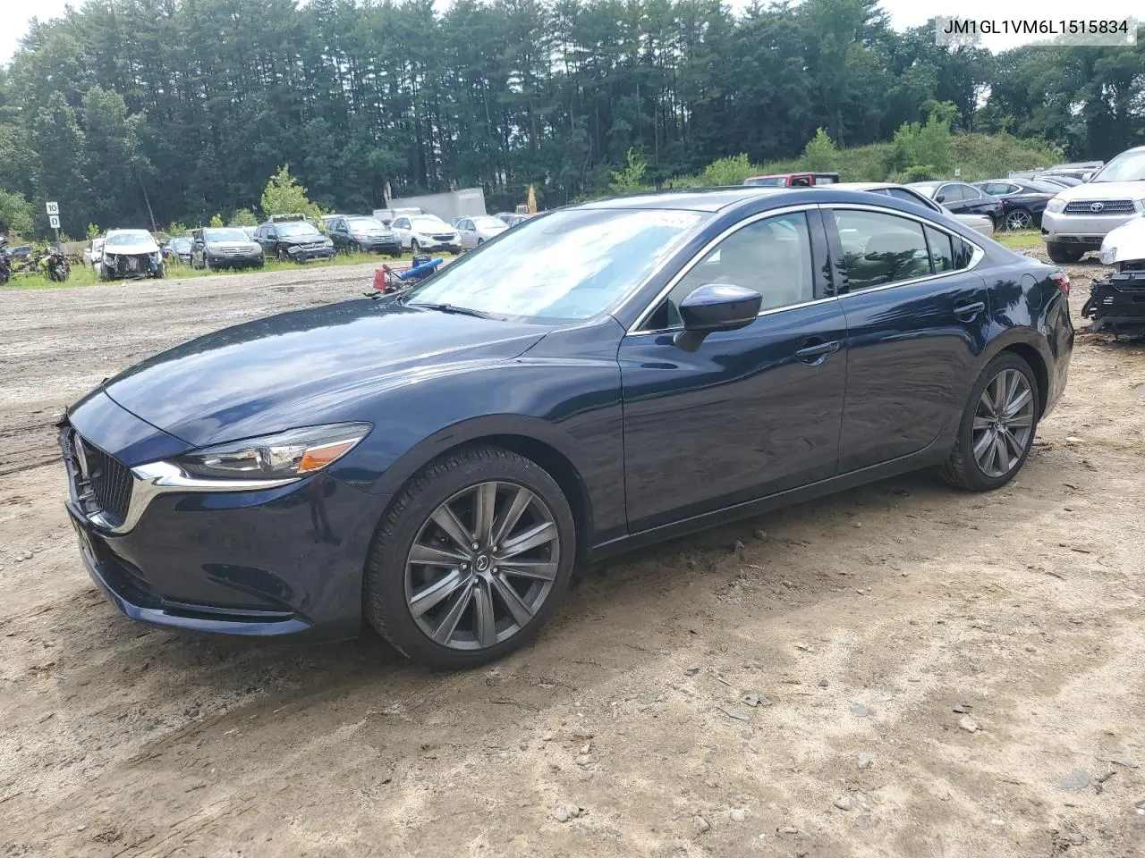 2020 Mazda 6 Touring VIN: JM1GL1VM6L1515834 Lot: 62054064