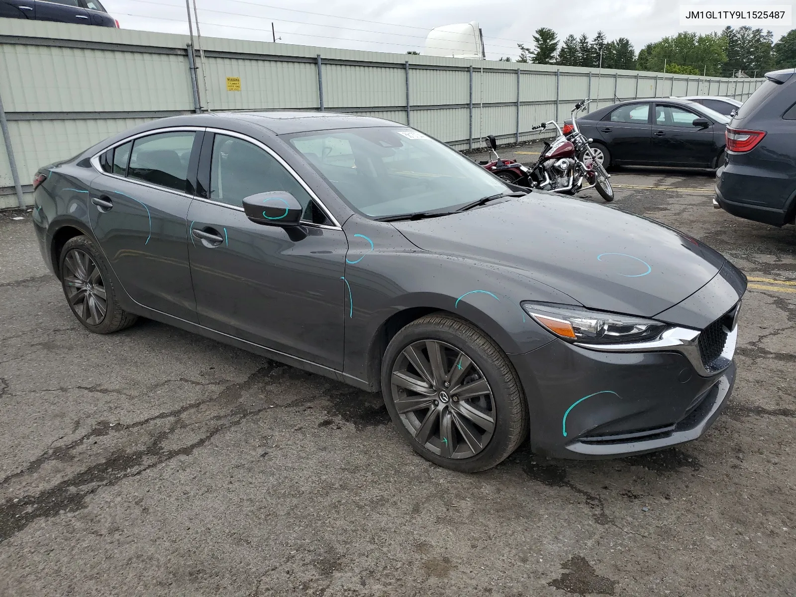 2020 Mazda 6 Grand Touring VIN: JM1GL1TY9L1525487 Lot: 66137344