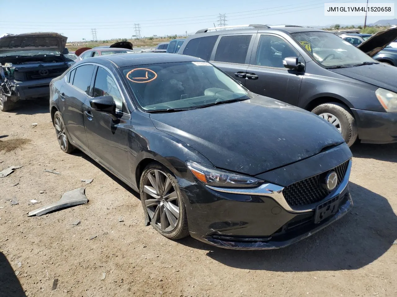 2020 Mazda 6 Touring VIN: JM1GL1VM4L1520658 Lot: 71131274