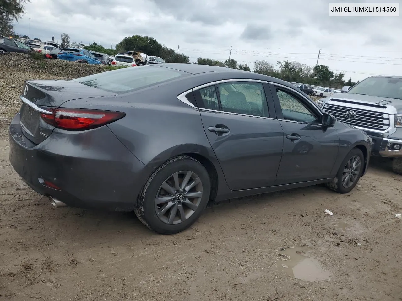 JM1GL1UMXL1514560 2020 Mazda 6 Sport