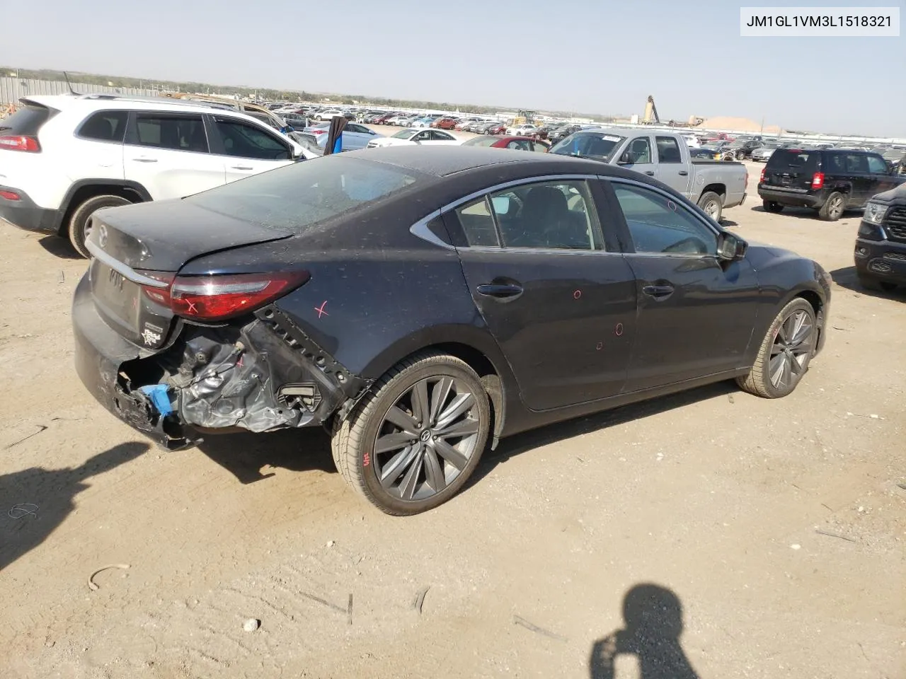 2020 Mazda 6 Touring VIN: JM1GL1VM3L1518321 Lot: 74220064