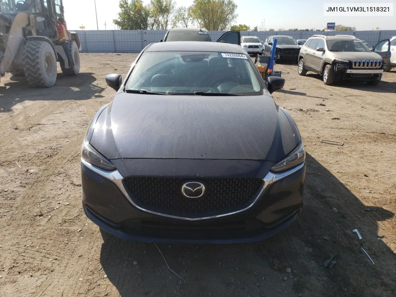 2020 Mazda 6 Touring VIN: JM1GL1VM3L1518321 Lot: 74220064