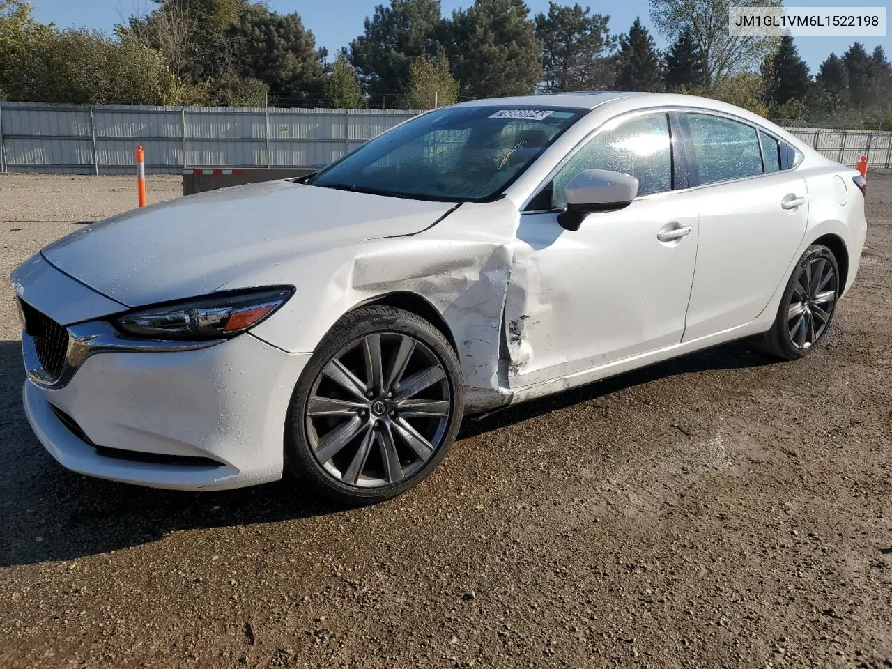 2020 Mazda 6 Touring VIN: JM1GL1VM6L1522198 Lot: 76868064