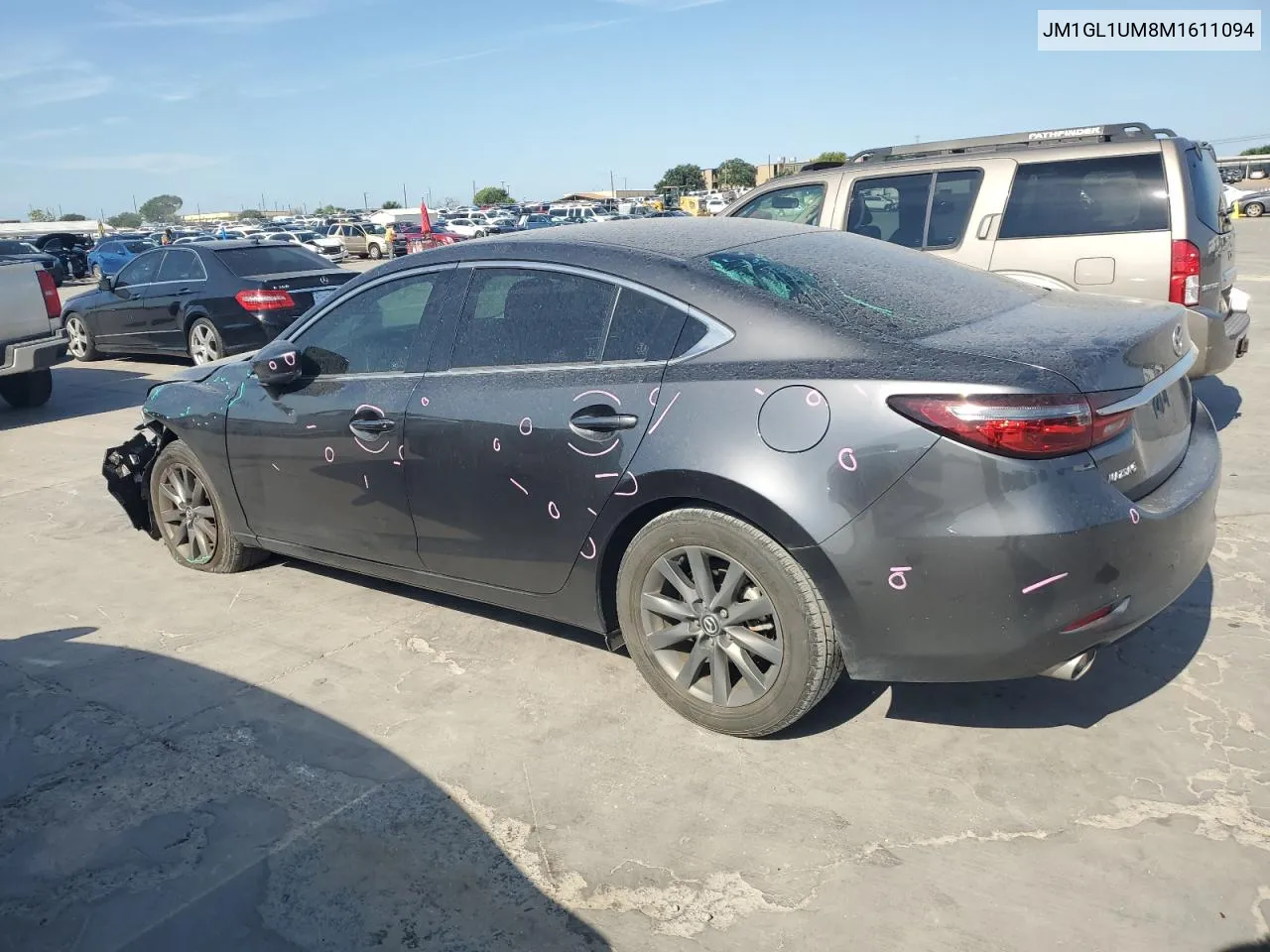 JM1GL1UM8M1611094 2021 Mazda 6 Sport