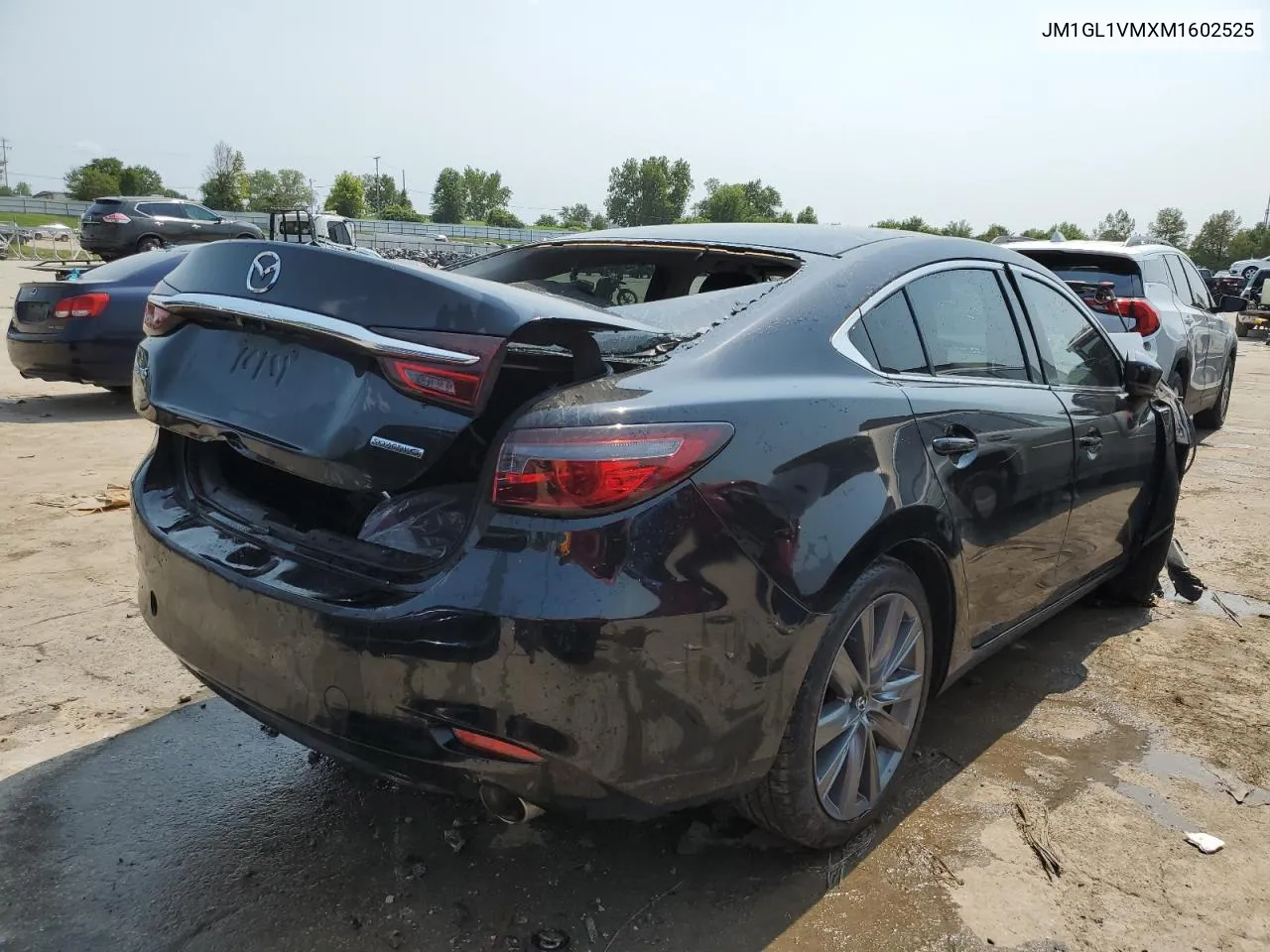 2021 Mazda 6 Touring VIN: JM1GL1VMXM1602525 Lot: 62676774