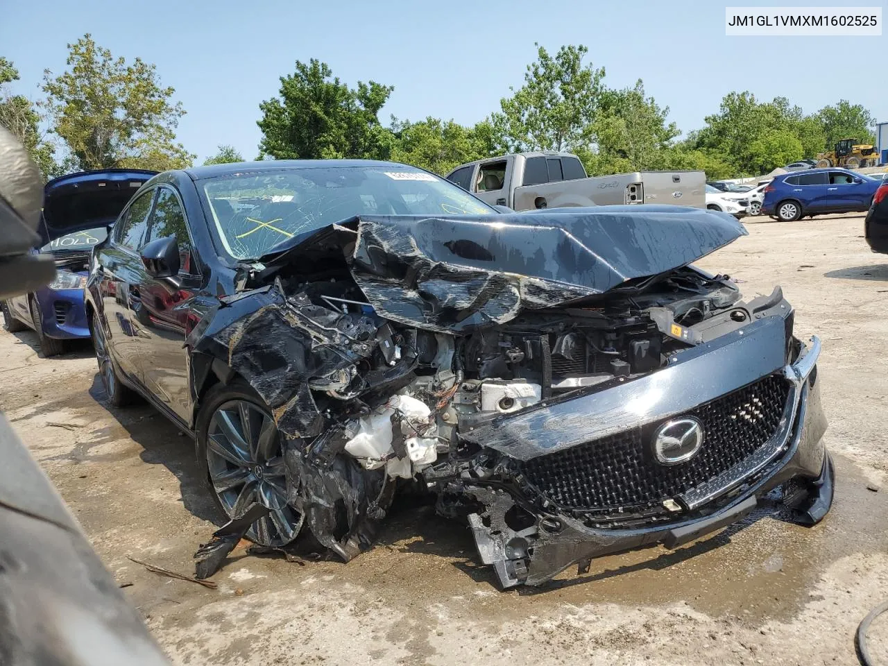 2021 Mazda 6 Touring VIN: JM1GL1VMXM1602525 Lot: 62676774