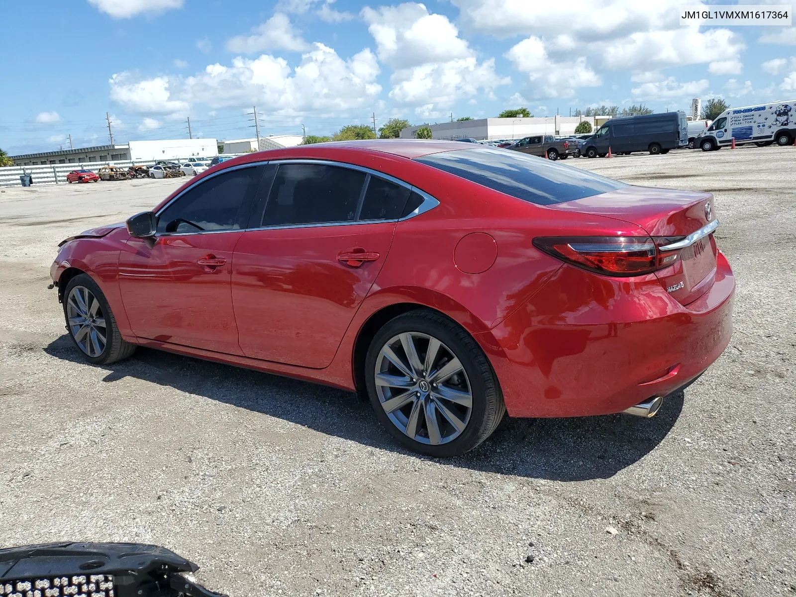 2021 Mazda 6 Touring VIN: JM1GL1VMXM1617364 Lot: 64751494