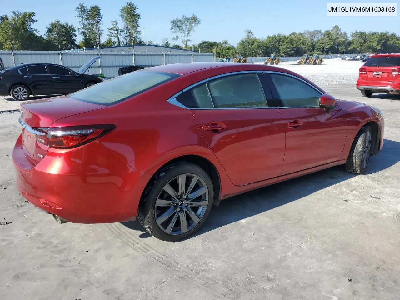 2021 Mazda 6 Touring VIN: JM1GL1VM6M1603168 Lot: 68019844