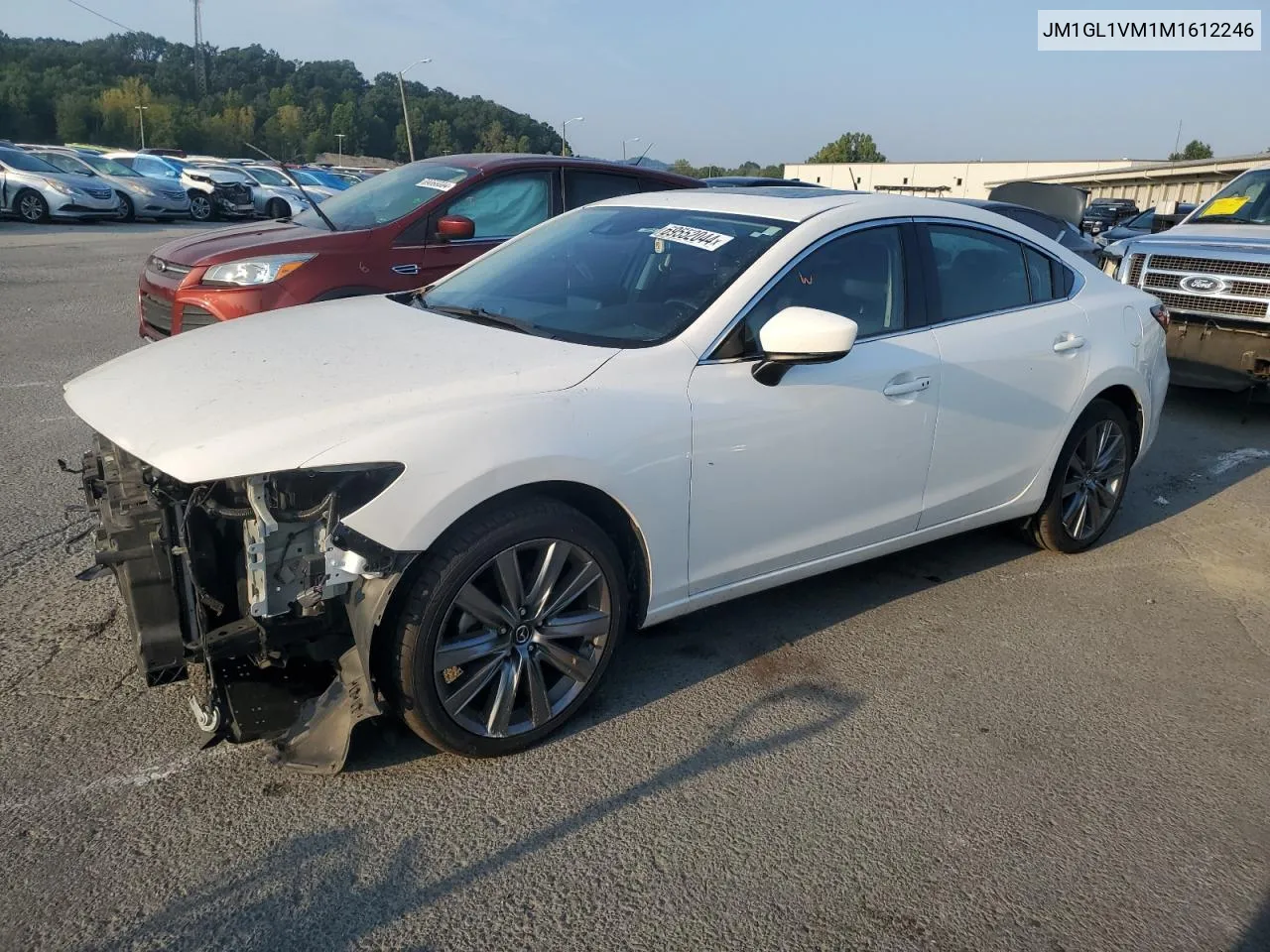 2021 Mazda 6 Touring VIN: JM1GL1VM1M1612246 Lot: 69552044