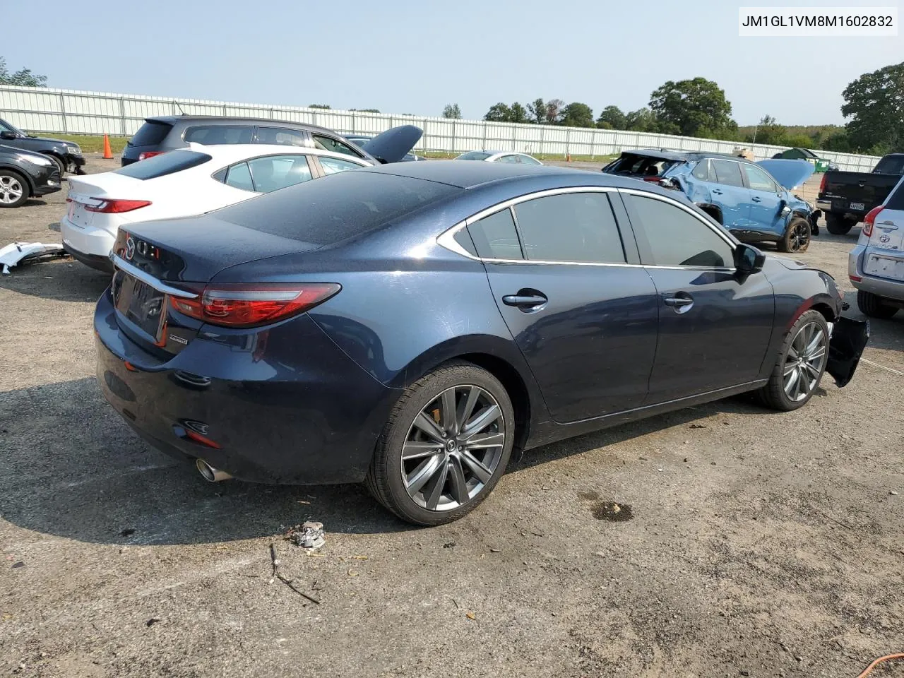 2021 Mazda 6 Touring VIN: JM1GL1VM8M1602832 Lot: 70022424