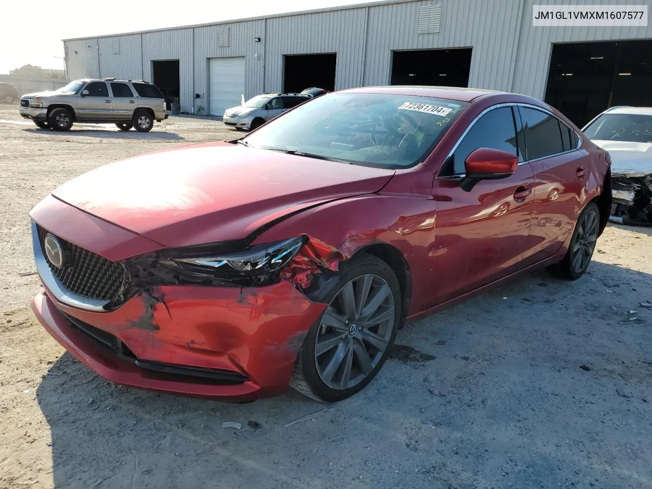 2021 Mazda 6 Touring VIN: JM1GL1VMXM1607577 Lot: 72361704