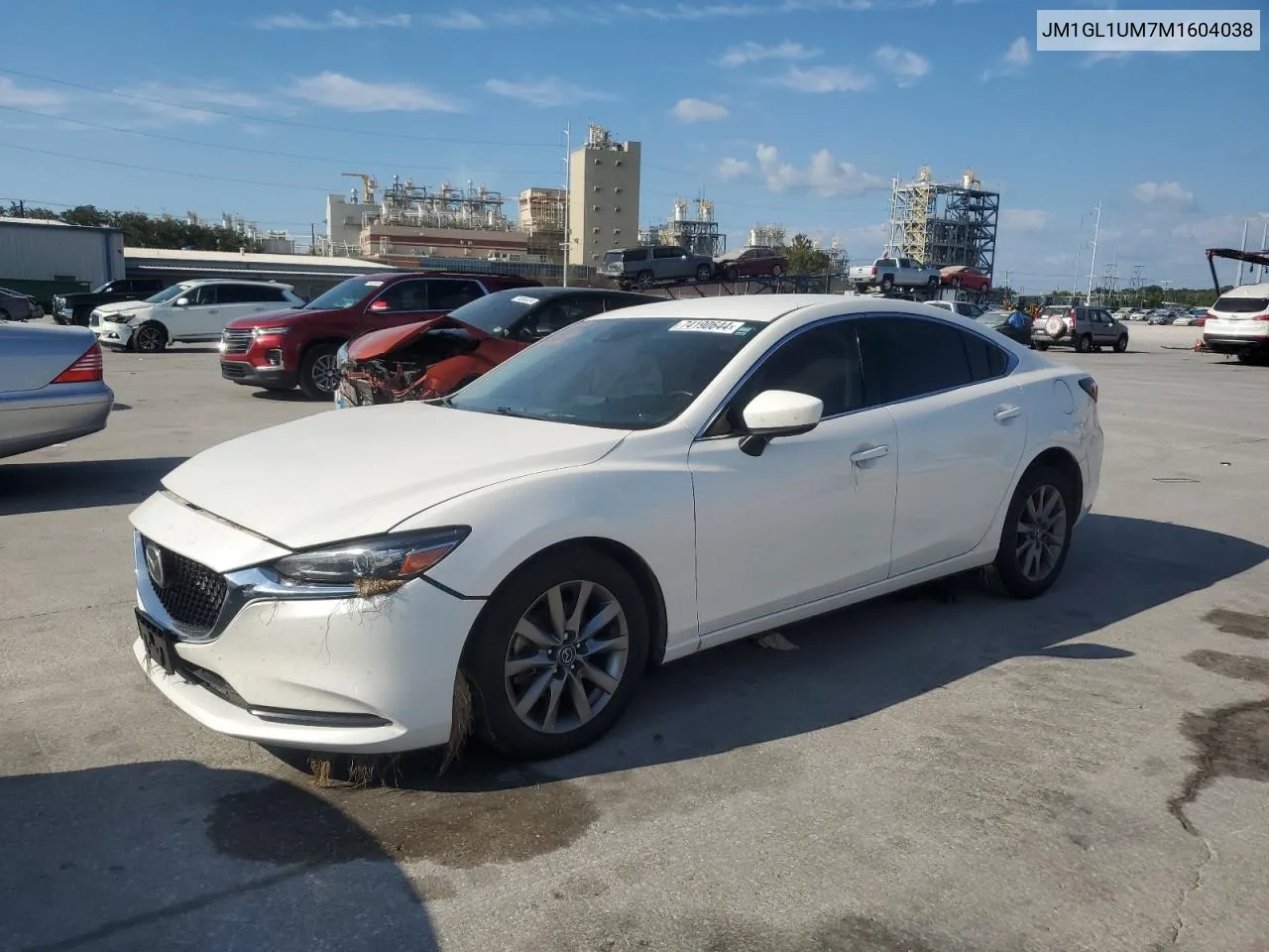 JM1GL1UM7M1604038 2021 Mazda 6 Sport