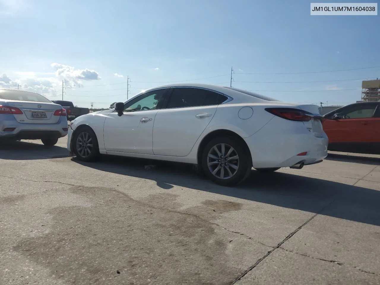 2021 Mazda 6 Sport VIN: JM1GL1UM7M1604038 Lot: 74190644