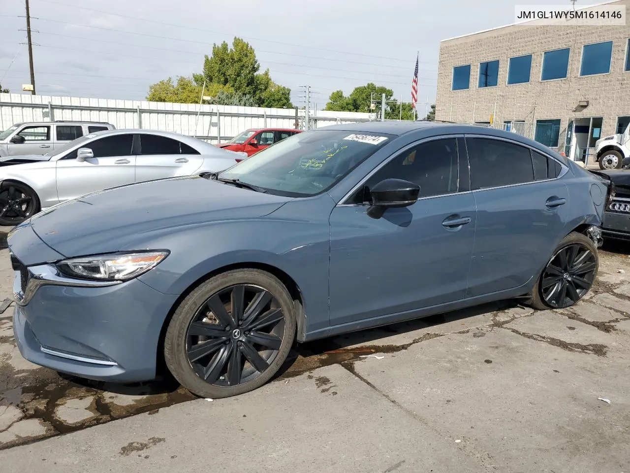 2021 Mazda 6 Grand Touring Reserve VIN: JM1GL1WY5M1614146 Lot: 75456774