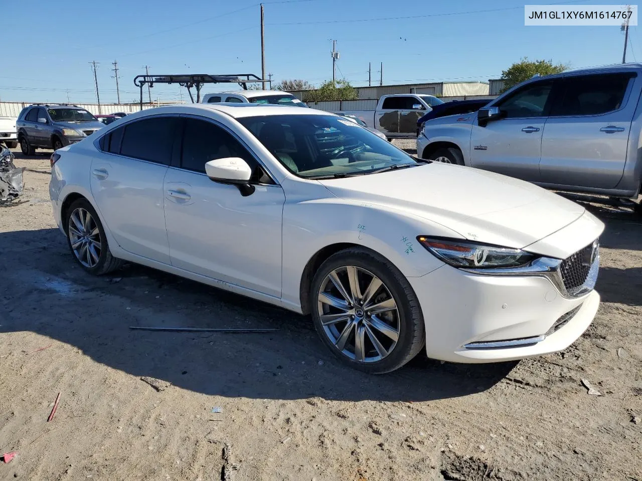 2021 Mazda 6 Signature VIN: JM1GL1XY6M1614767 Lot: 78573824