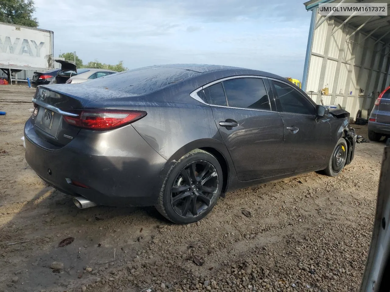 2021 Mazda 6 Touring VIN: JM1GL1VM9M1617372 Lot: 79956934