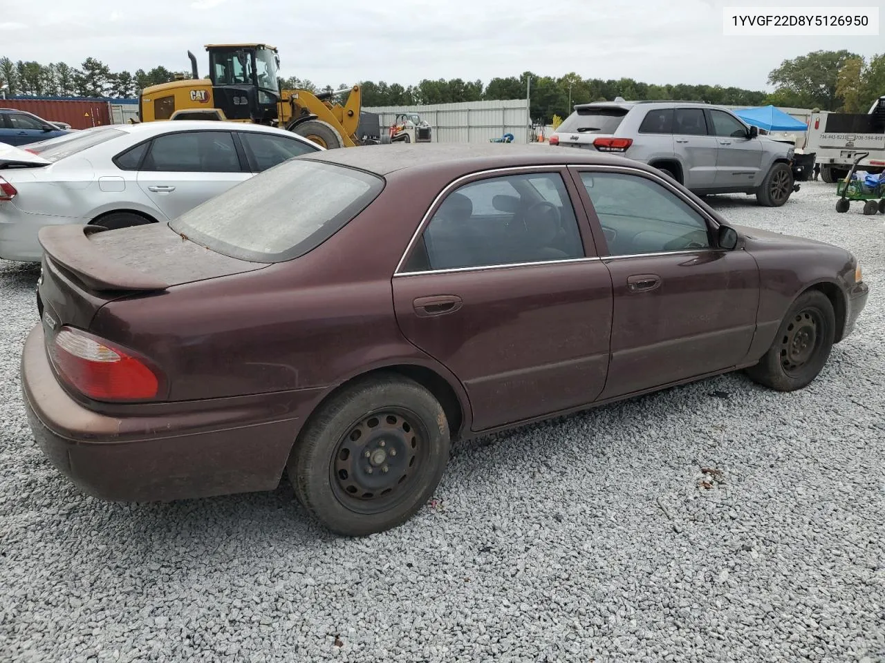 2000 Mazda 626 Es VIN: 1YVGF22D8Y5126950 Lot: 69440124