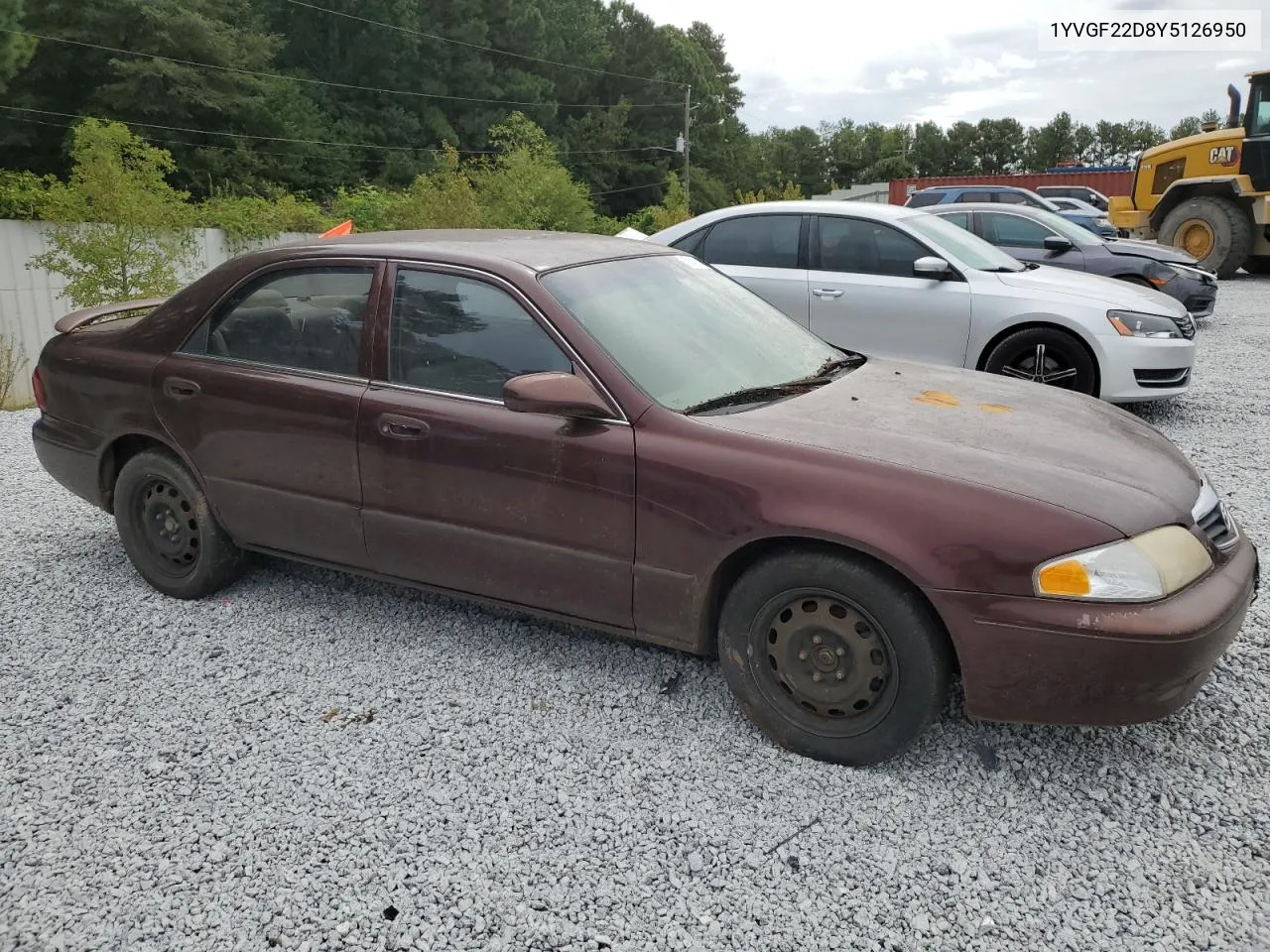 2000 Mazda 626 Es VIN: 1YVGF22D8Y5126950 Lot: 69440124