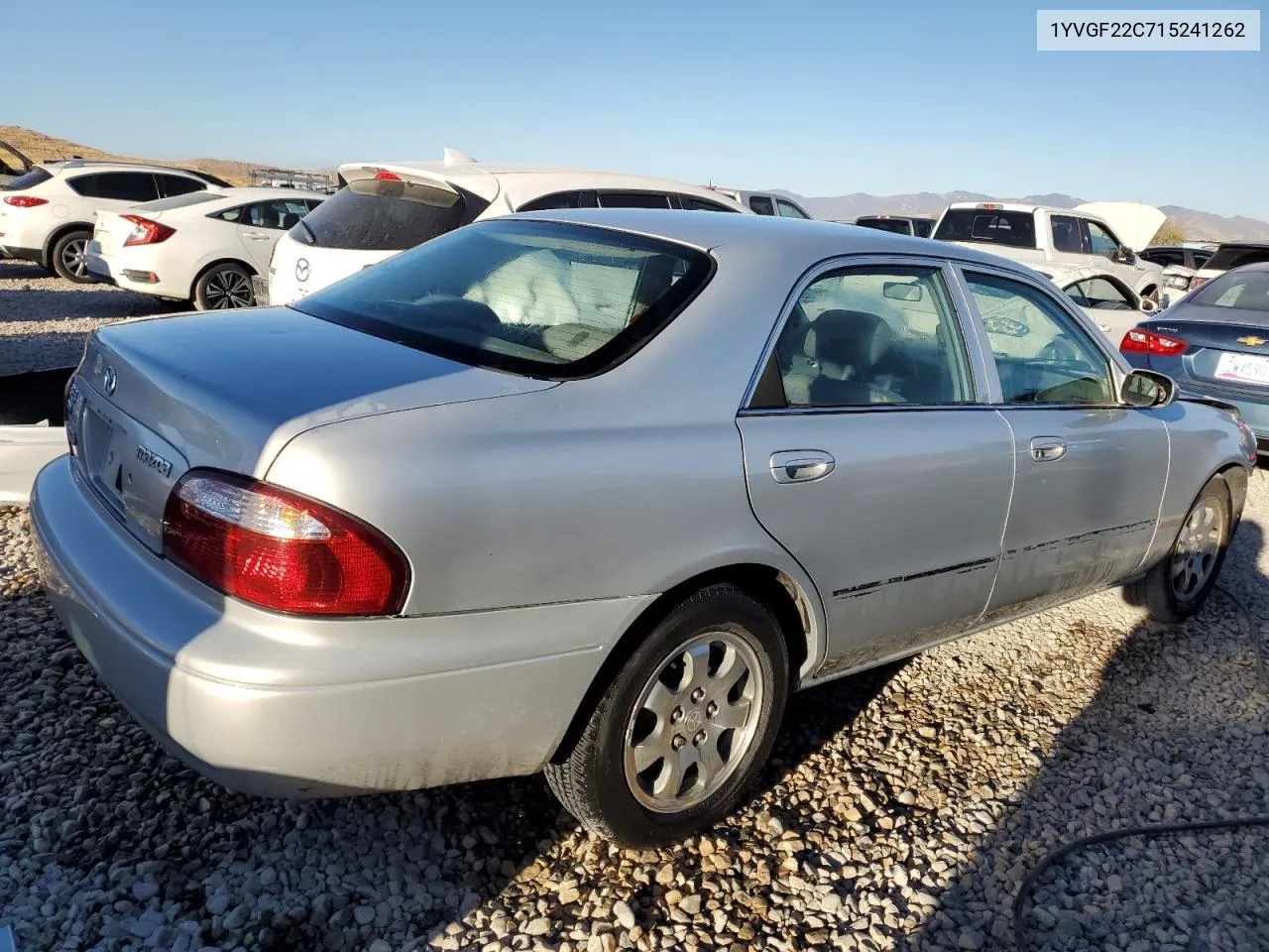 2001 Mazda 626 Es VIN: 1YVGF22C715241262 Lot: 74259924