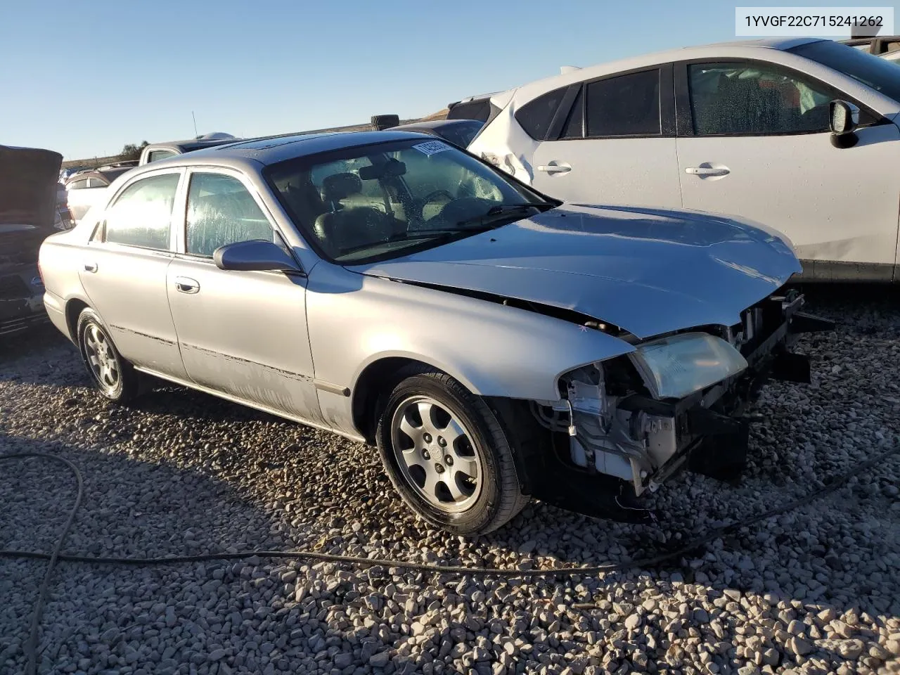 2001 Mazda 626 Es VIN: 1YVGF22C715241262 Lot: 74259924