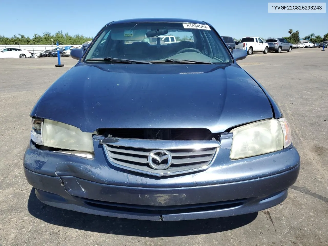 2002 Mazda 626 Lx VIN: 1YVGF22C825293243 Lot: 61084684