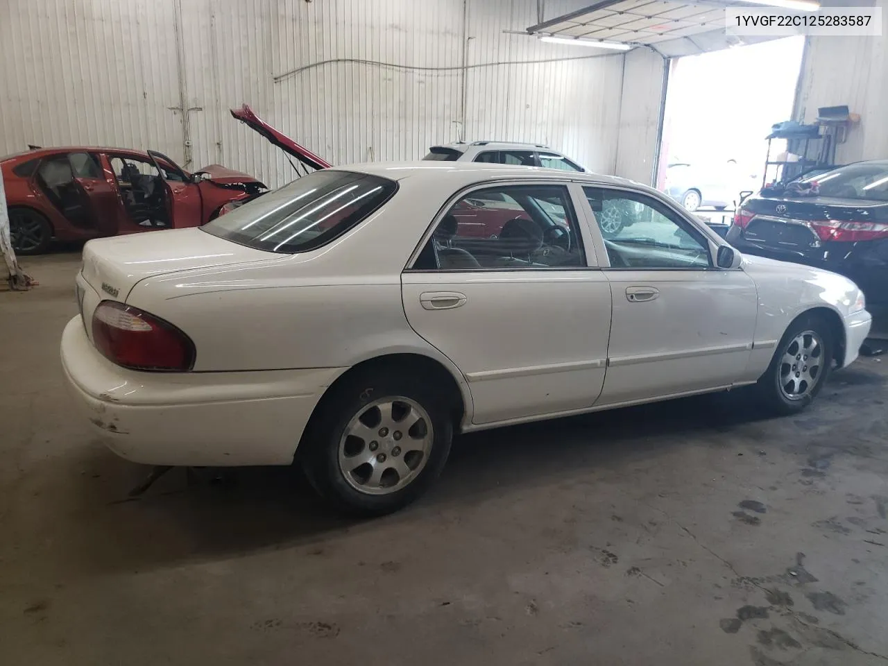 2002 Mazda 626 Lx VIN: 1YVGF22C125283587 Lot: 71278664