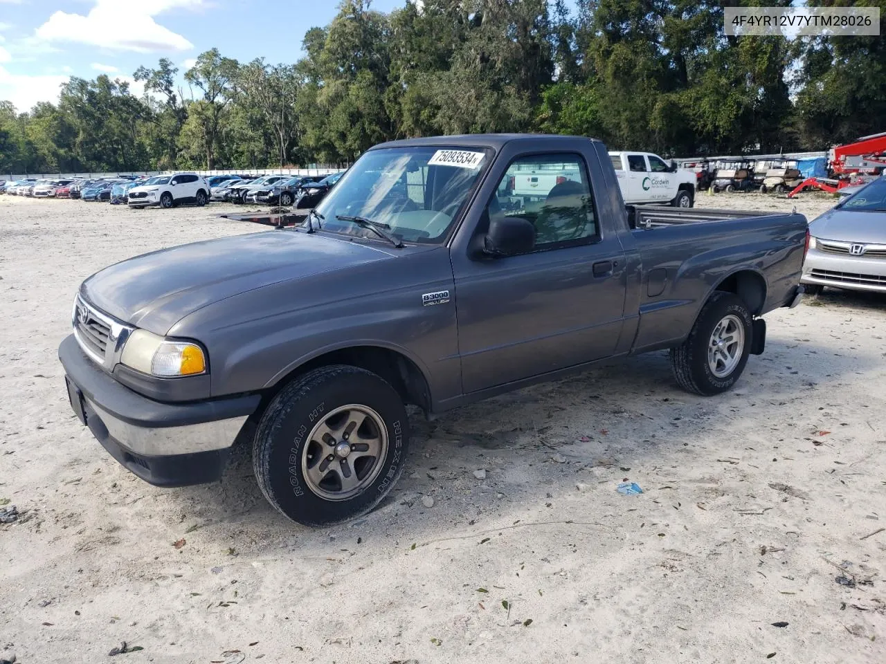 2000 Mazda B3000 VIN: 4F4YR12V7YTM28026 Lot: 75093534