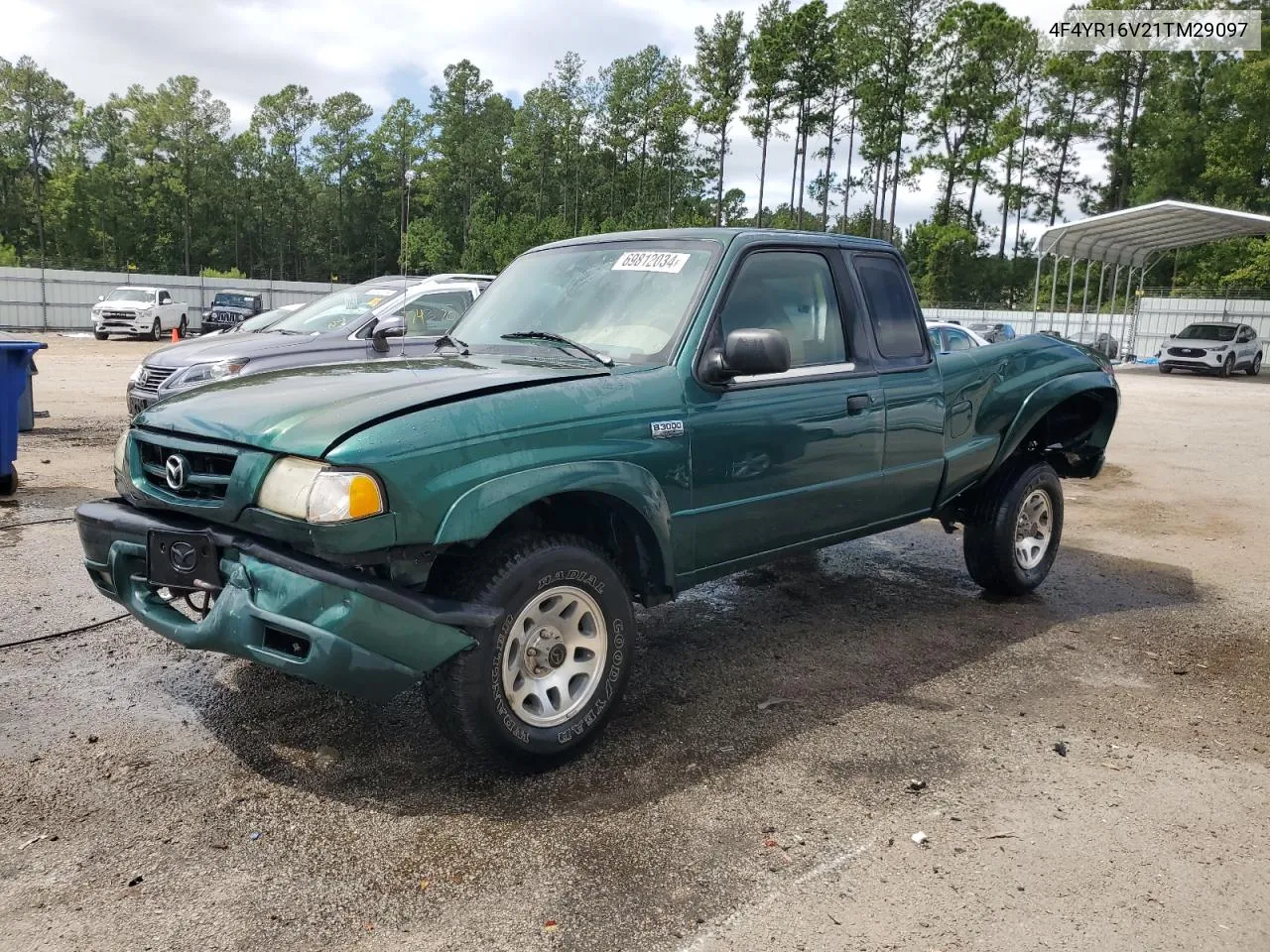 2001 Mazda B3000 Cab Plus VIN: 4F4YR16V21TM29097 Lot: 69812034