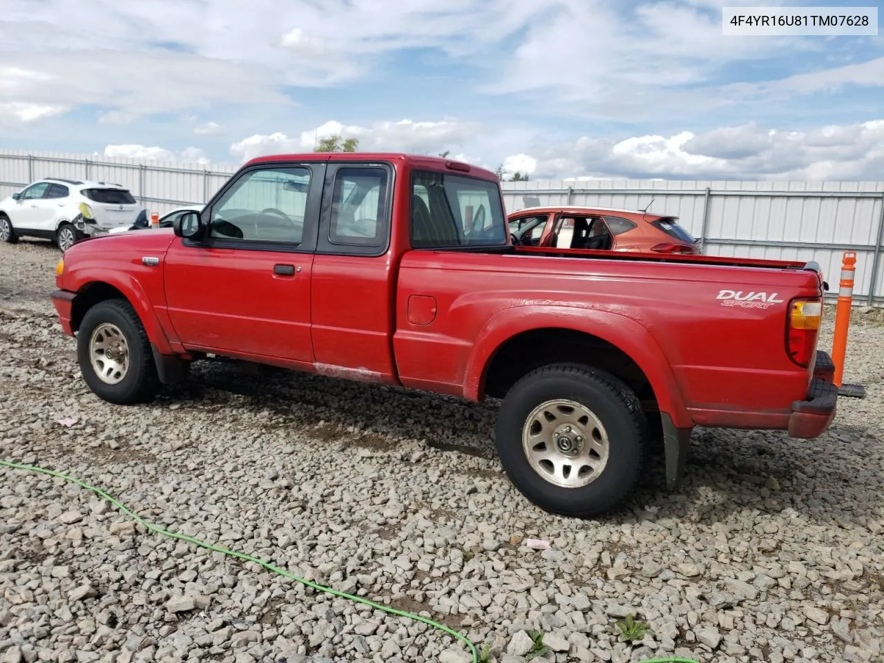 2001 Mazda B3000 Cab Plus VIN: 4F4YR16U81TM07628 Lot: 73099144