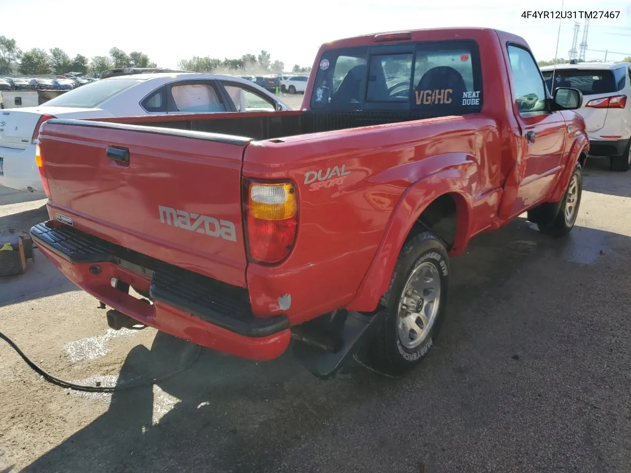 4F4YR12U31TM27467 2001 Mazda B3000