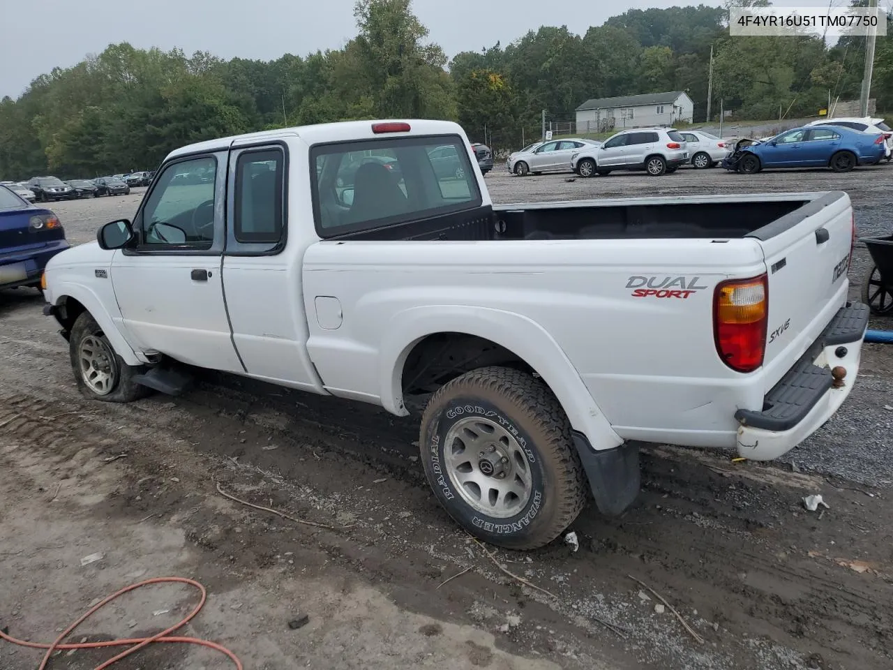 2001 Mazda B3000 Cab Plus VIN: 4F4YR16U51TM07750 Lot: 74567734