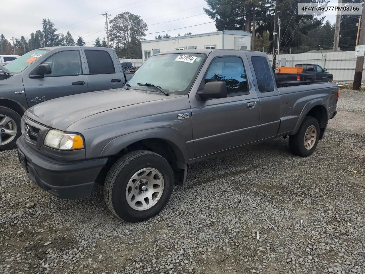 2007 Mazda B3000 Cab Plus VIN: 4F4YR46U77PM03766 Lot: 75311684