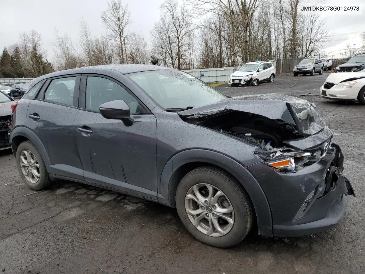 2016 Mazda Cx-3 Touring VIN: JM1DKBC78G0124978 Lot: 44728244