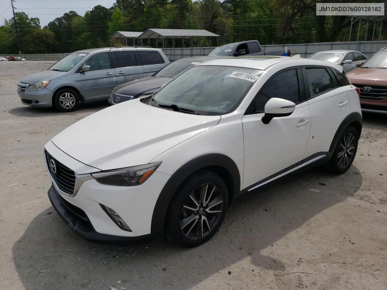 2016 Mazda Cx-3 Grand Touring VIN: JM1DKDD76G0128182 Lot: 48911984