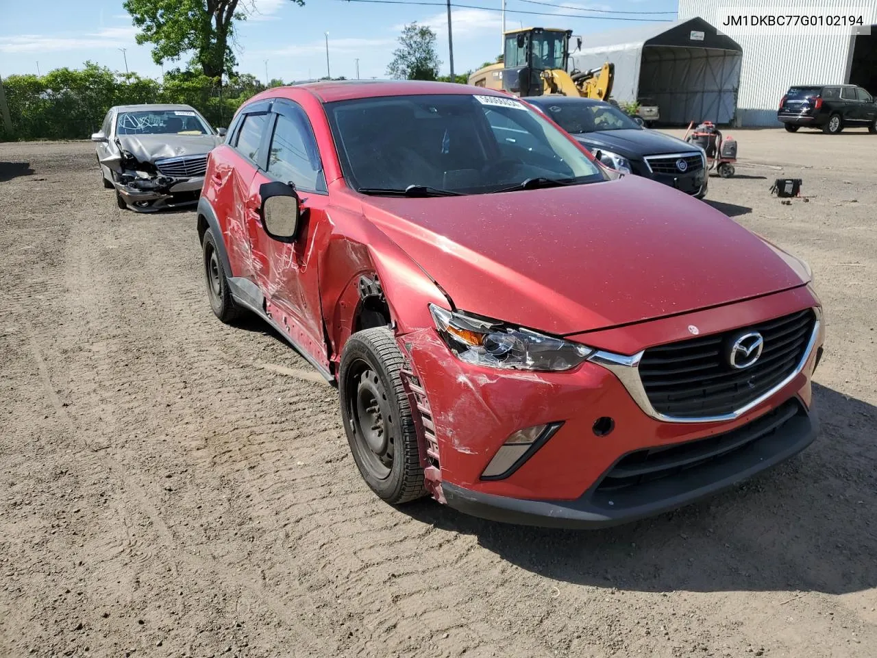 2016 Mazda Cx-3 Touring VIN: JM1DKBC77G0102194 Lot: 56066034