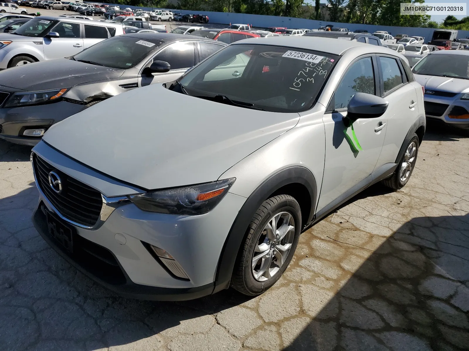 JM1DKBC71G0120318 2016 Mazda Cx-3 Touring