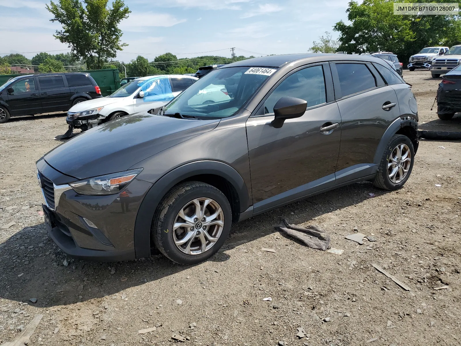 2016 Mazda Cx-3 Sport VIN: JM1DKFB71G0128007 Lot: 64061464