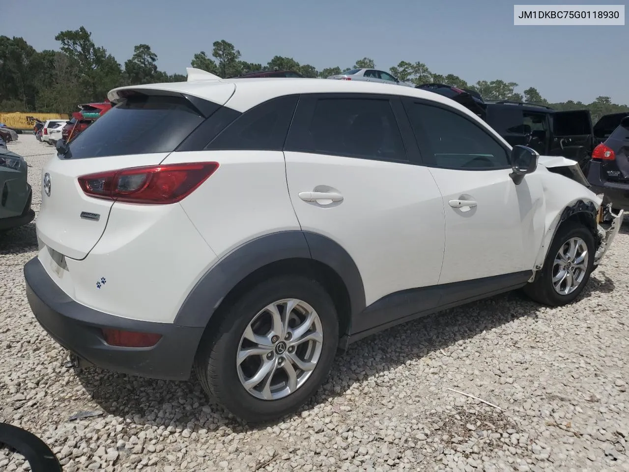 2016 Mazda Cx-3 Touring VIN: JM1DKBC75G0118930 Lot: 65469124