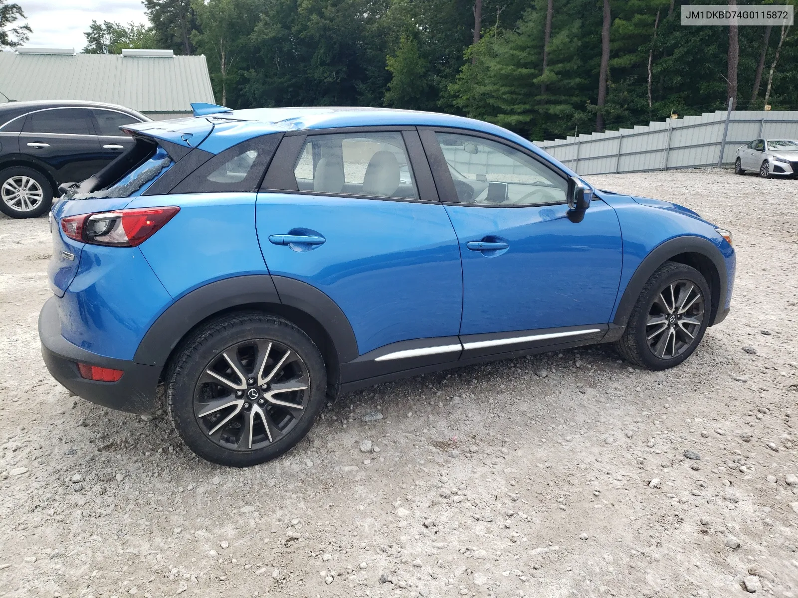 JM1DKBD74G0115872 2016 Mazda Cx-3 Grand Touring