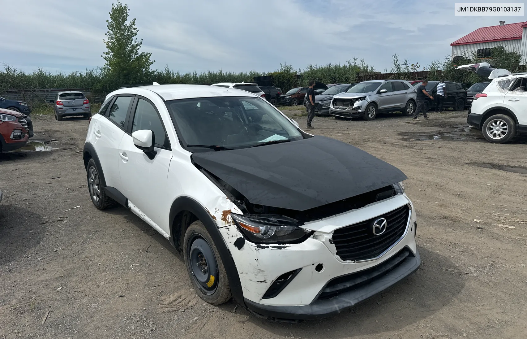 2016 Mazda Cx-3 Sport VIN: JM1DKBB79G0103137 Lot: 66899774