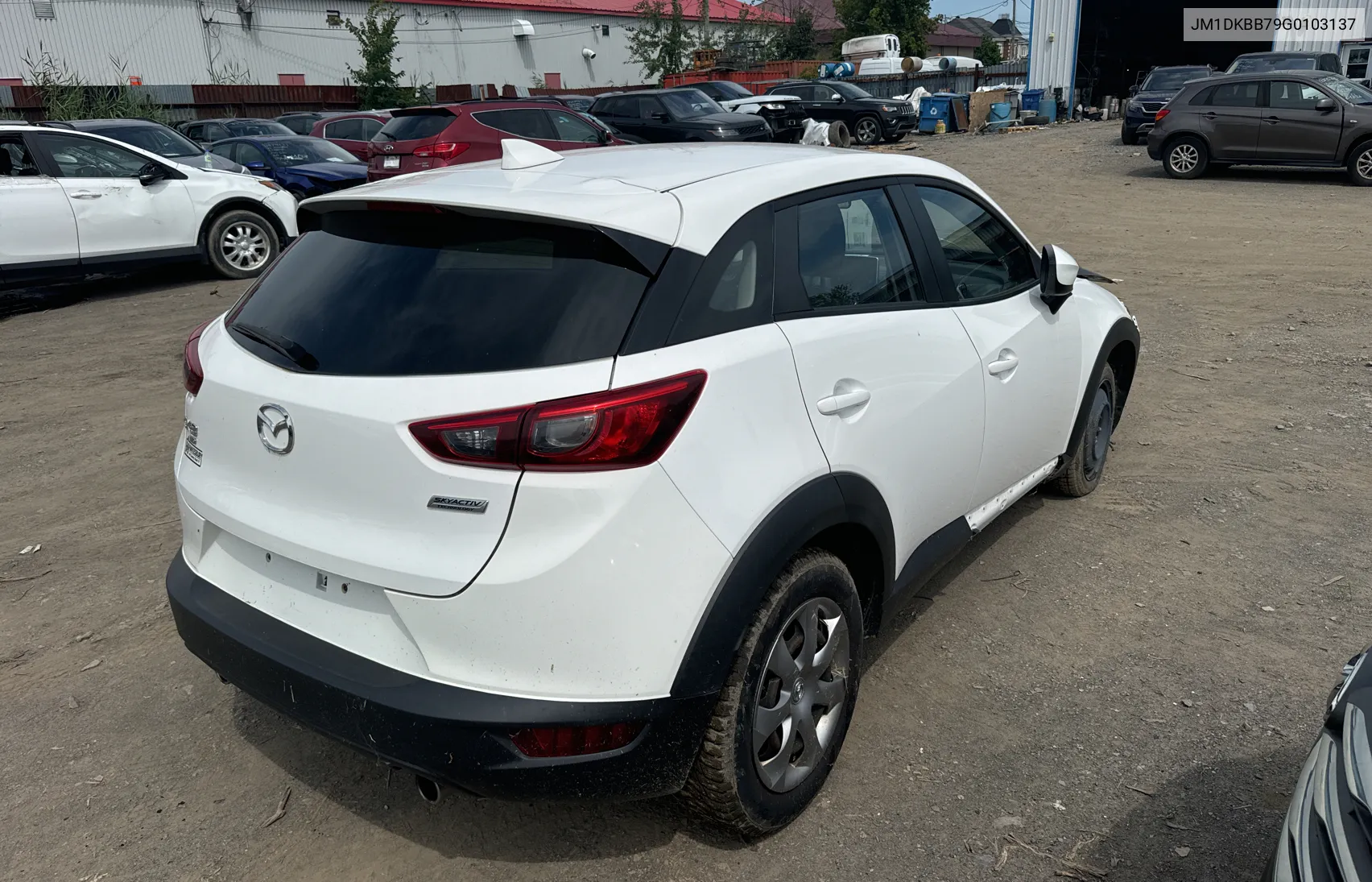 2016 Mazda Cx-3 Sport VIN: JM1DKBB79G0103137 Lot: 66899774