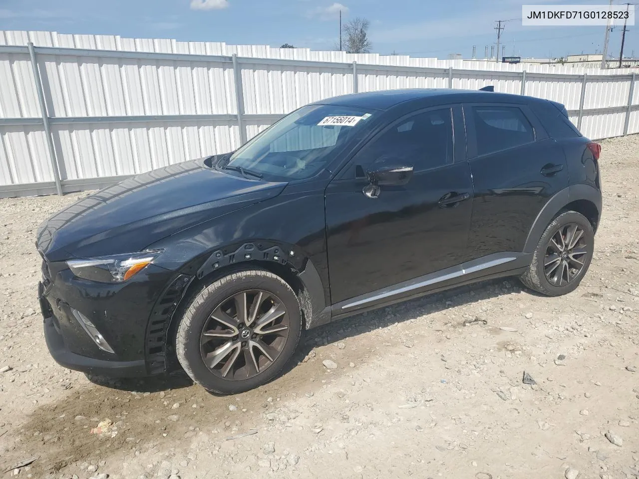 2016 Mazda Cx-3 Grand Touring VIN: JM1DKFD71G0128523 Lot: 67156014