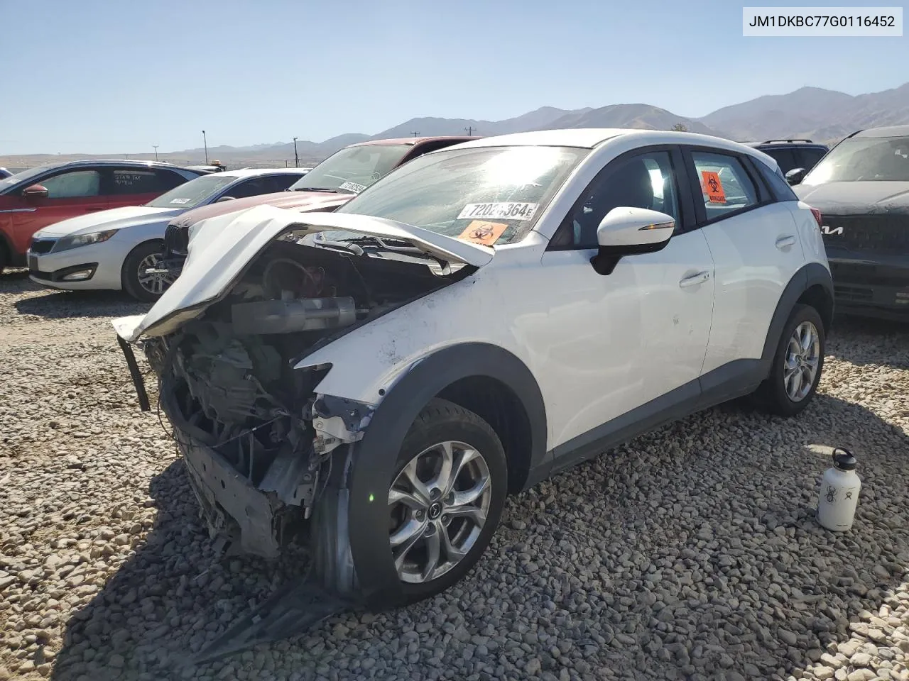 JM1DKBC77G0116452 2016 Mazda Cx-3 Touring