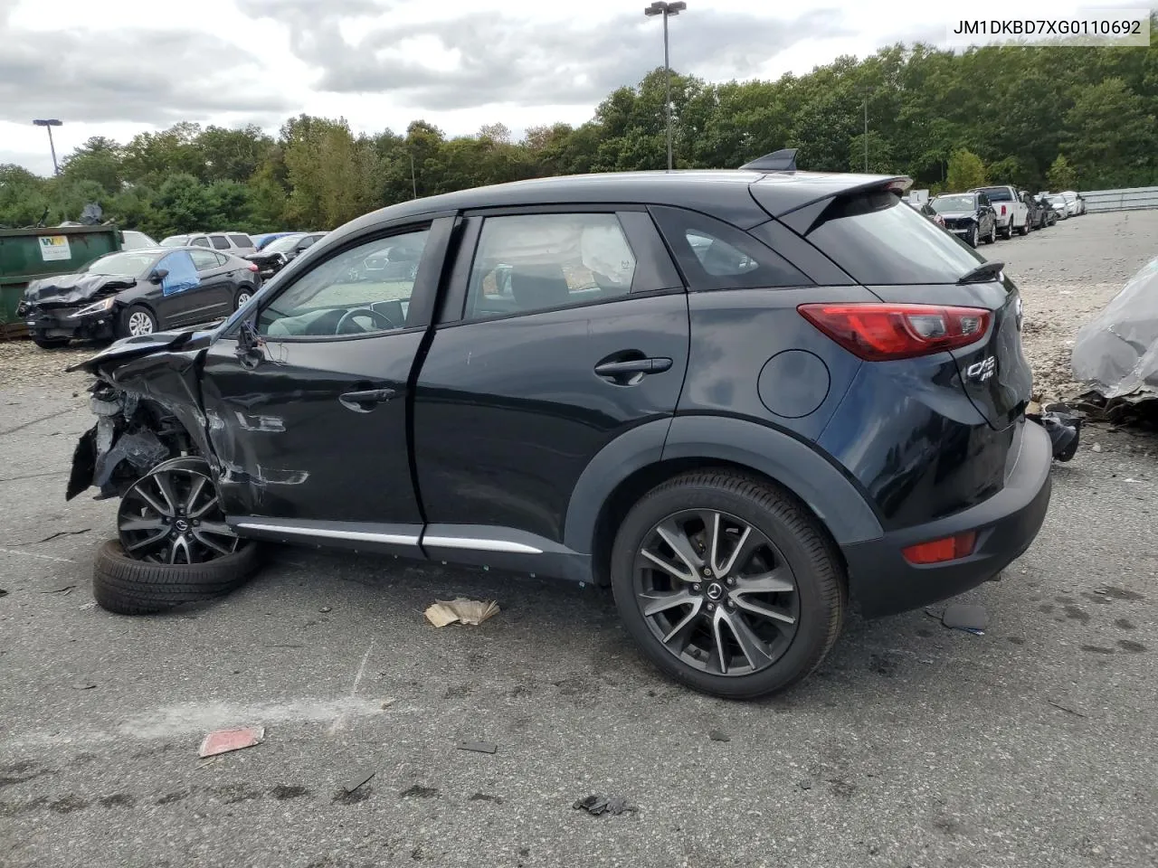 JM1DKBD7XG0110692 2016 Mazda Cx-3 Grand Touring