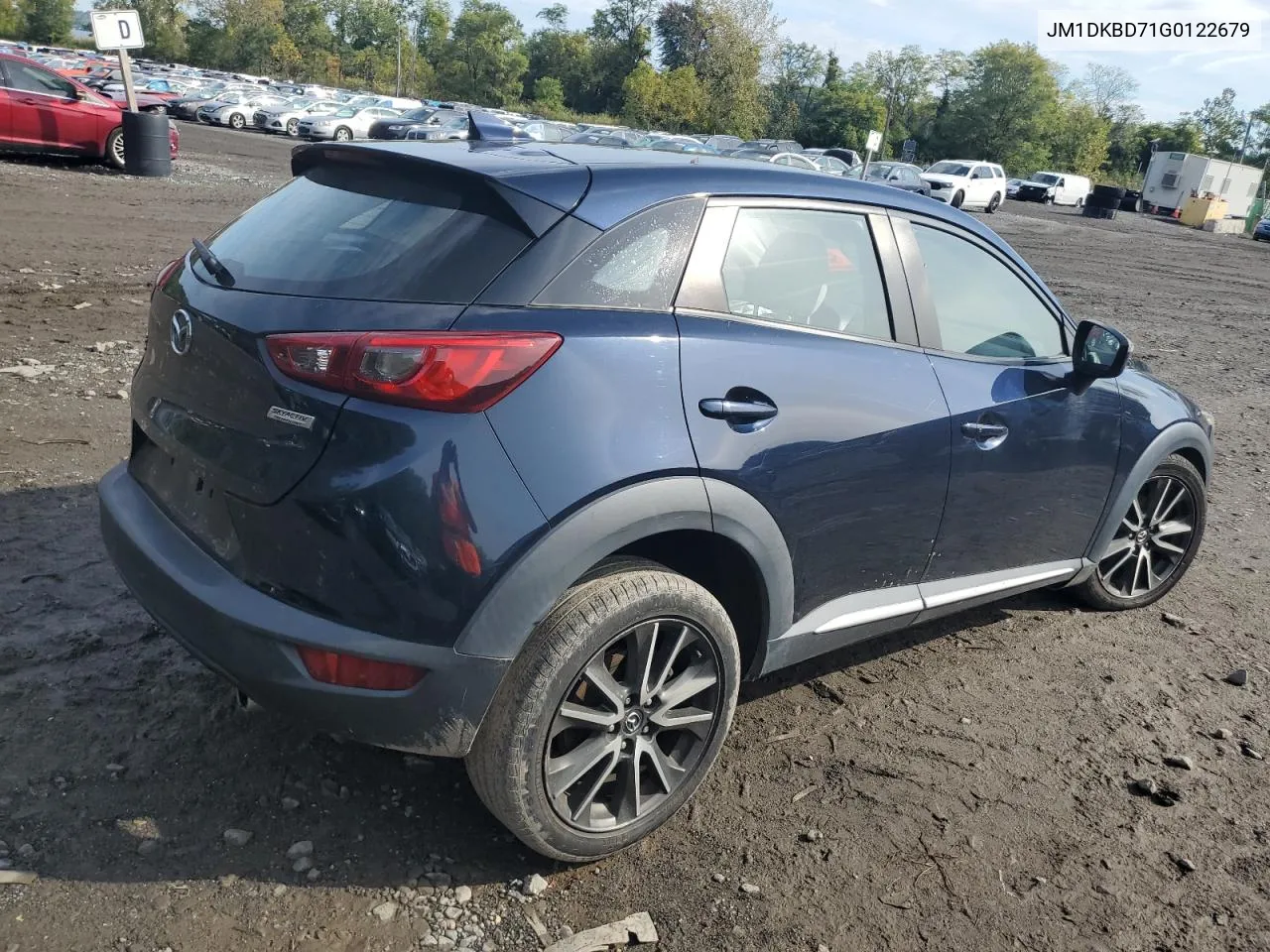 2016 Mazda Cx-3 Grand Touring VIN: JM1DKBD71G0122679 Lot: 73019914