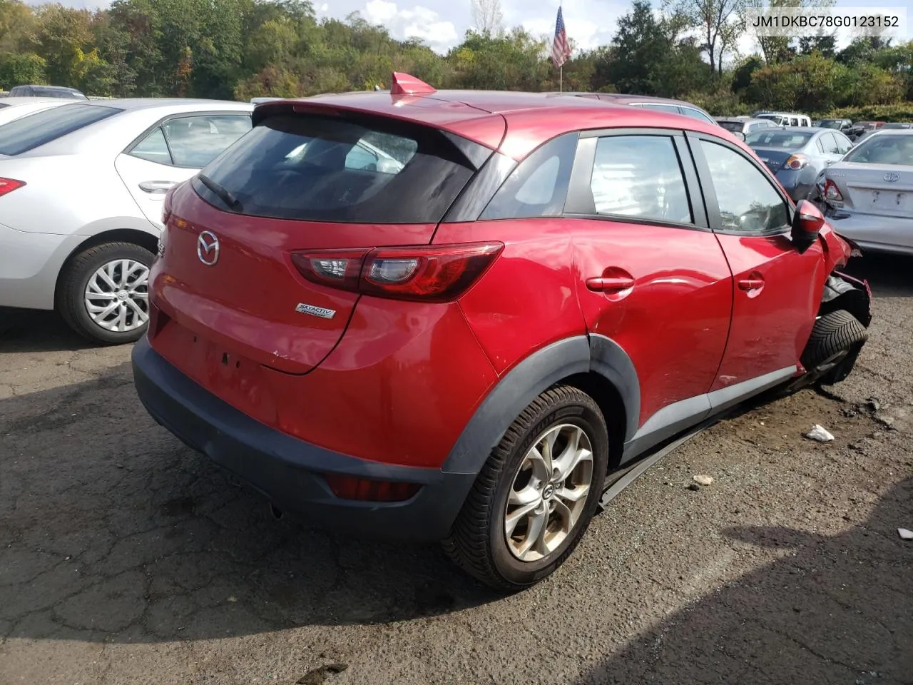 JM1DKBC78G0123152 2016 Mazda Cx-3 Touring