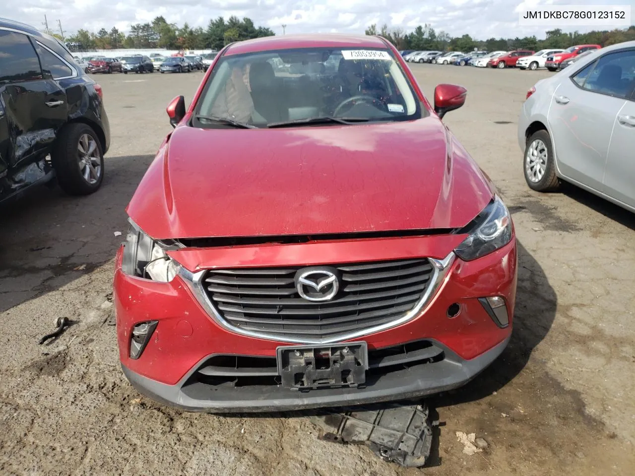 2016 Mazda Cx-3 Touring VIN: JM1DKBC78G0123152 Lot: 73053954