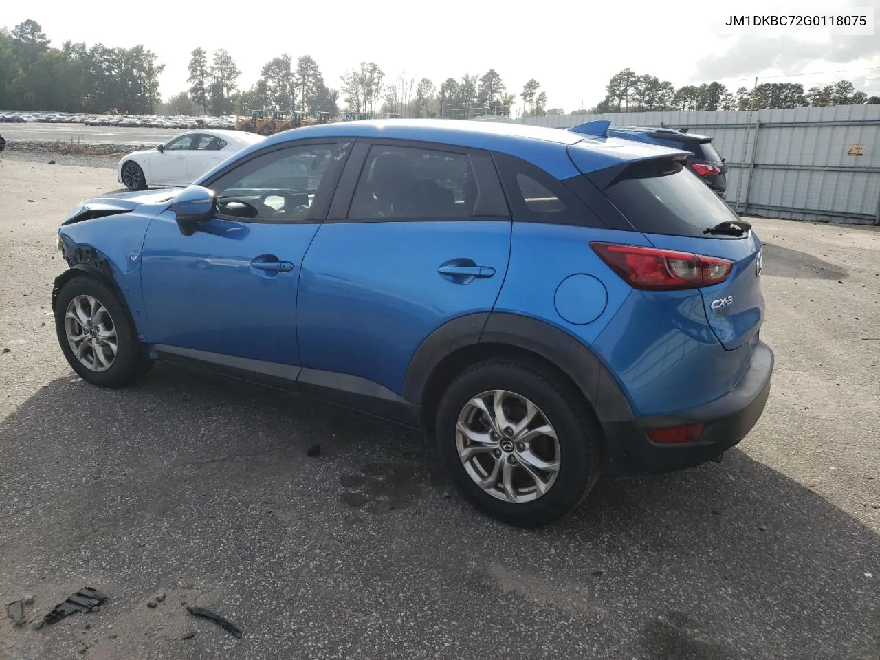 JM1DKBC72G0118075 2016 Mazda Cx-3 Touring